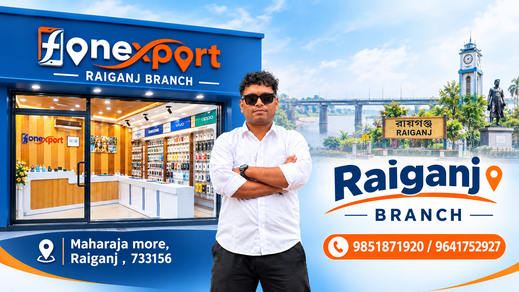 FONEXPORT RAIGANJ store banner