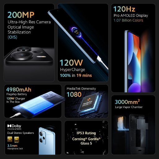 Redmi Note 12 Pro+ 5G thumbnail